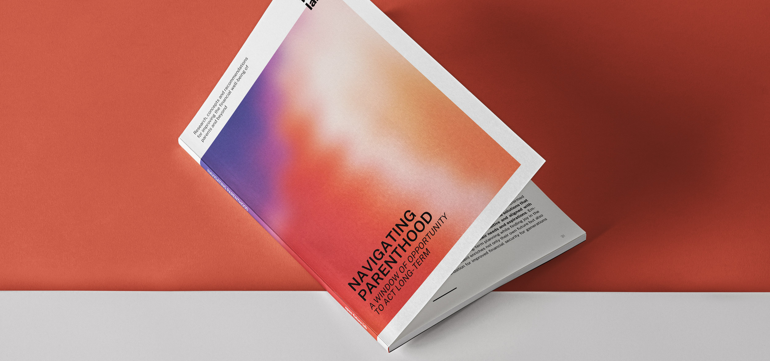 Navigating Parenthood (cover page of report)