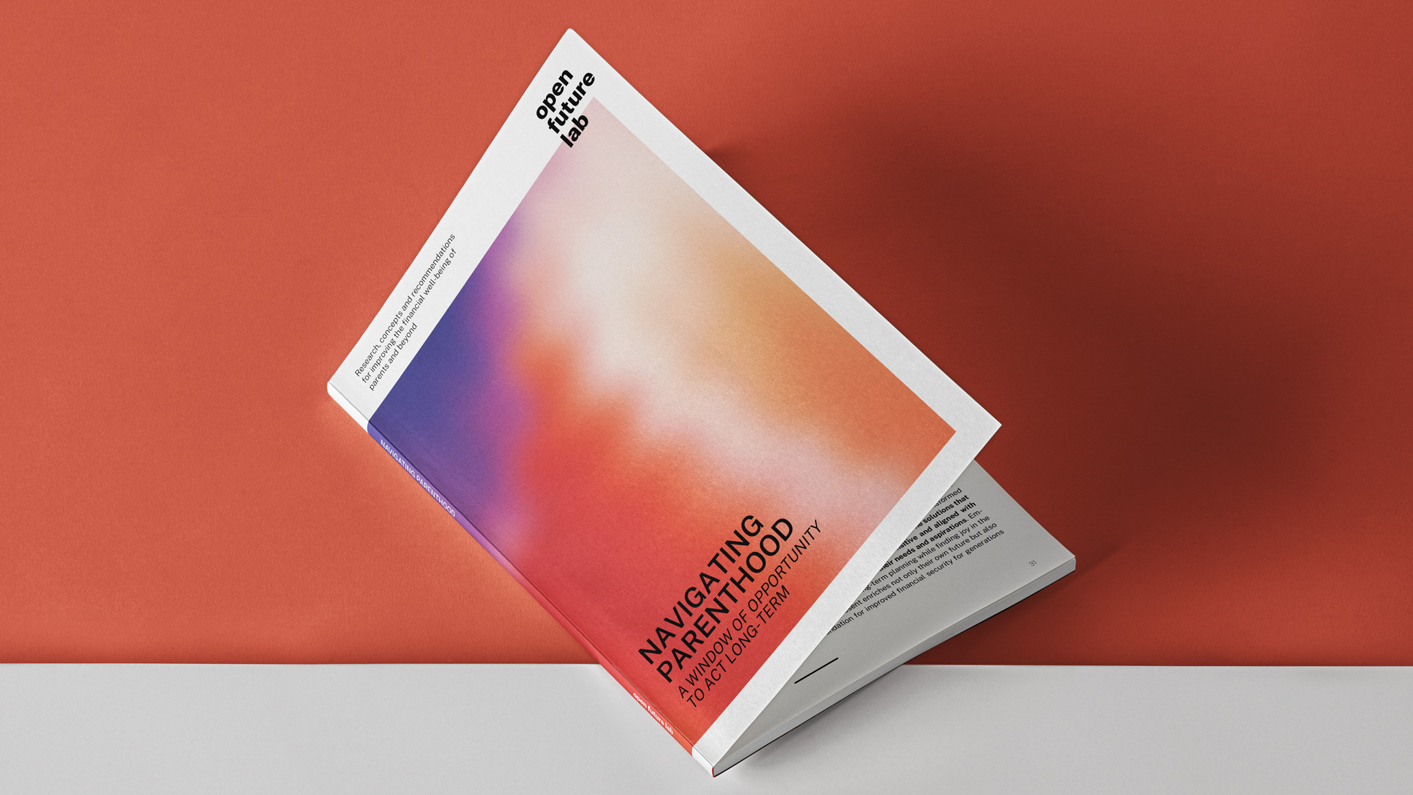 Navigating Parenthood (cover page of report)